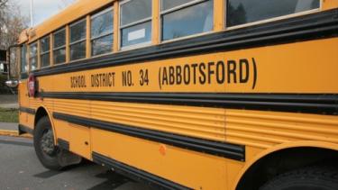Abbotsford School bus Yellow school bus
