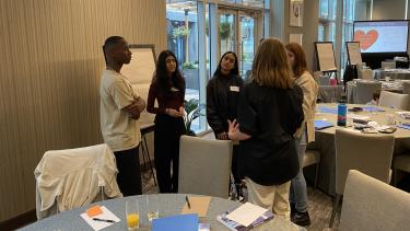 Secondary_Student Voice2023 A group of secondary students gathered for discussion
