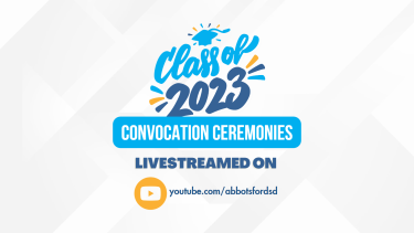 Class of 2023 Graphic for livestream of convocation ceremonies